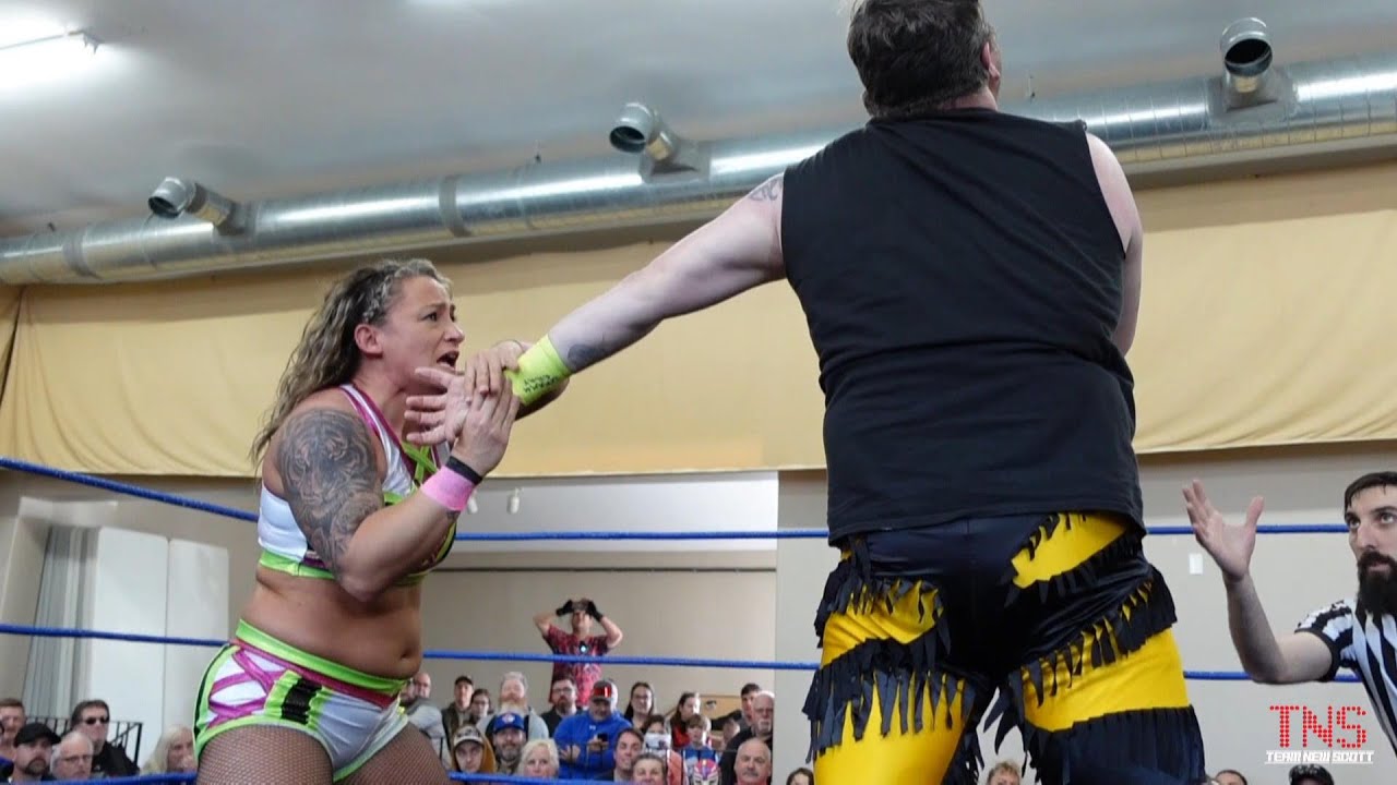 Ronnie Payne vs Damien Spades (Free Intergender Wrestling) (February 18th 2024)