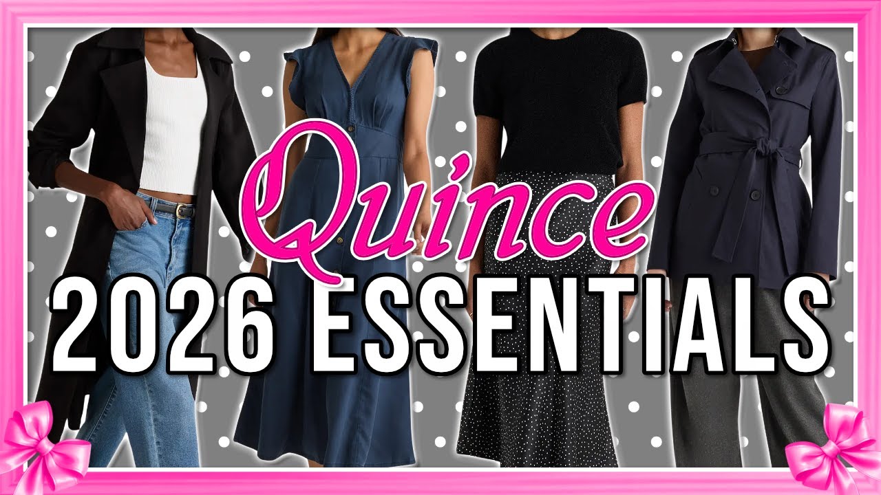 Spring Essentials! Quince Try On Haul | First Look New Arrivals