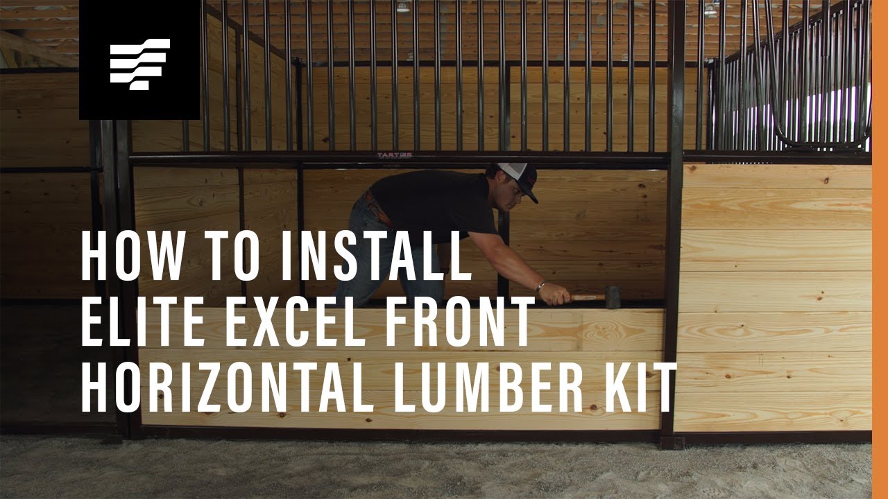 TARTER: How To Install Excel Front Lumber Kit