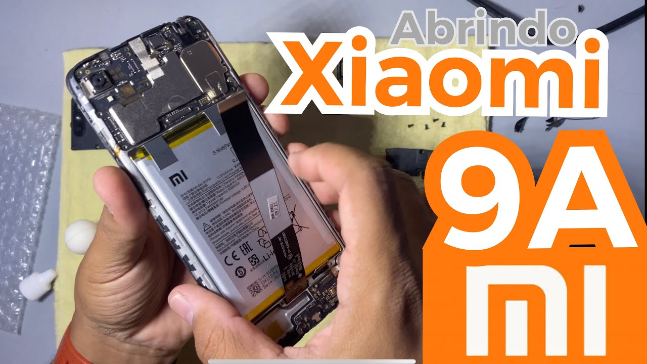 Como Trocar a tela do xiaomi 9A modelo: M2006c3LG