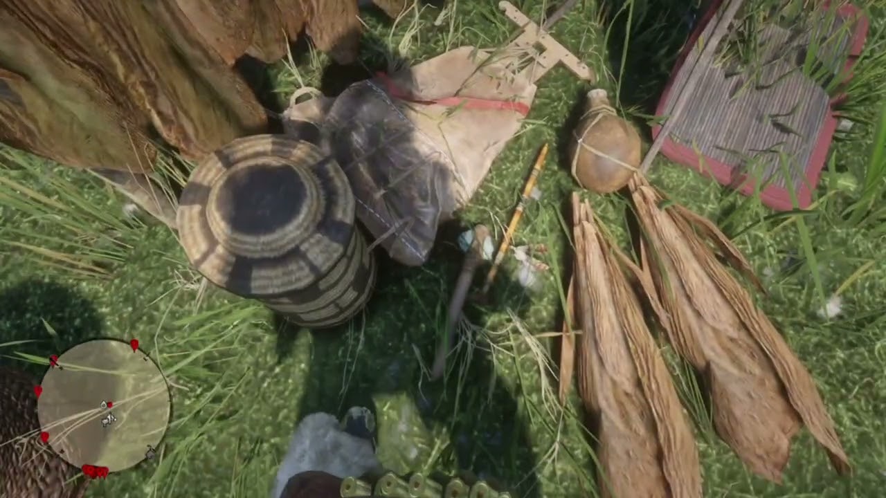 RED DEAD REDEMPTION 2 WAPITI SPIDERWEB MYSTERY CLOSE CAMP ENCOUNTERS OF A CURSED KIND