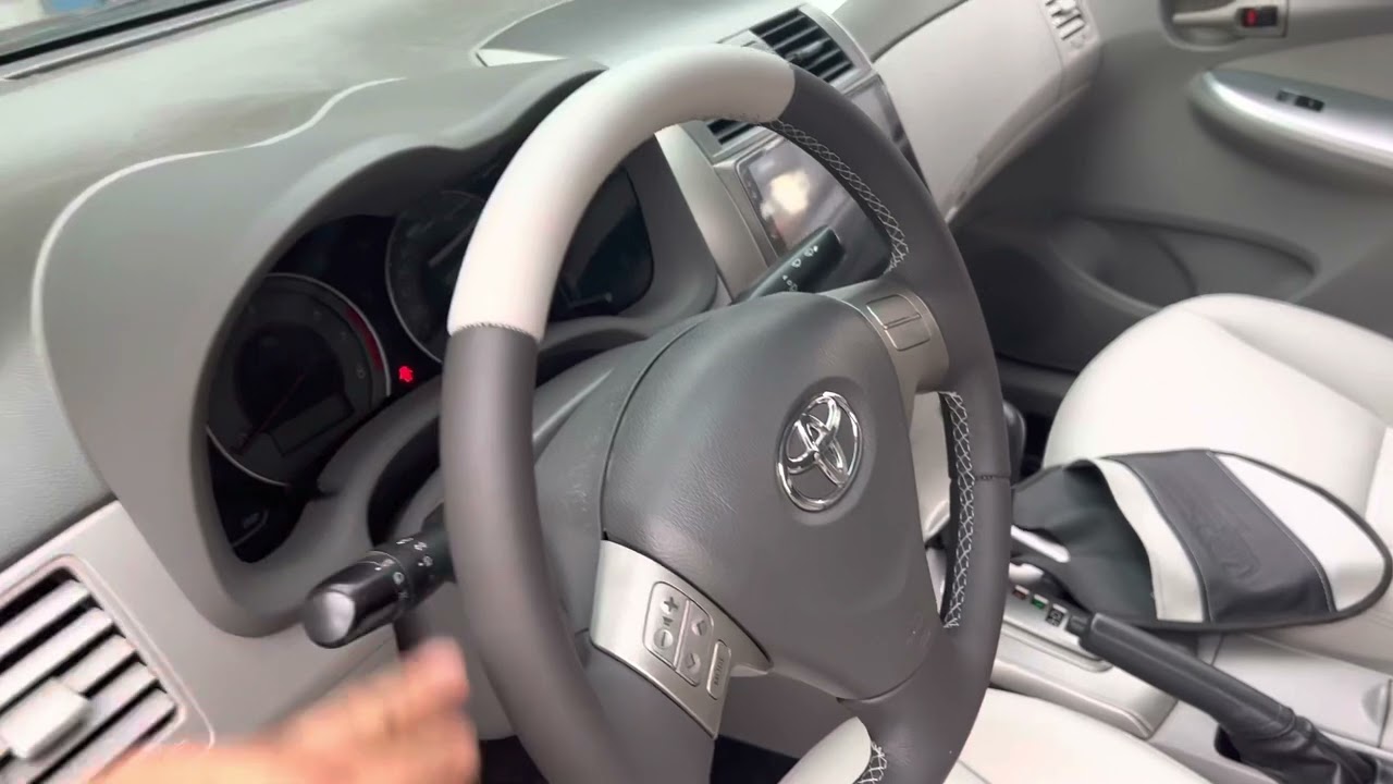 Corolla Bancos em couro gelo, ice com costuras personalizadas.