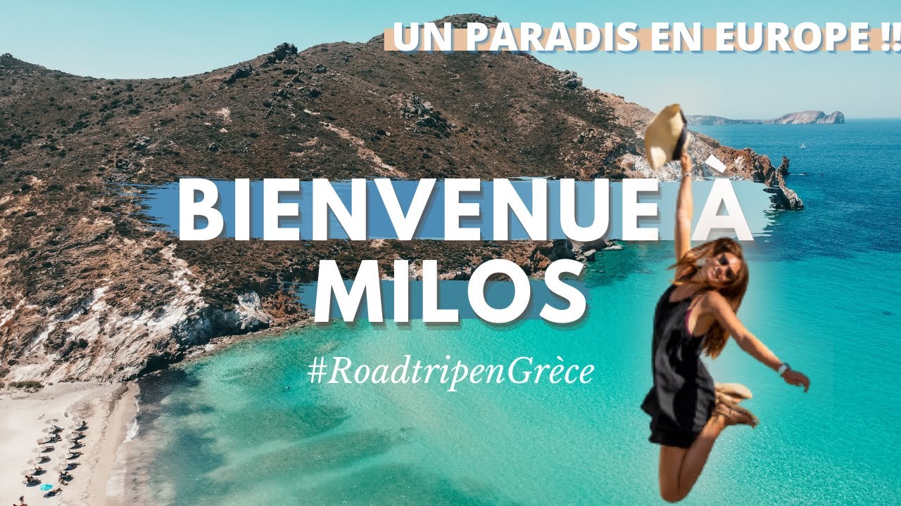 MILOS OU LE PARADIS EUROPEEN ! Etape 4 du RoadTrip dans les Cyclades | #VLOGENGRECE