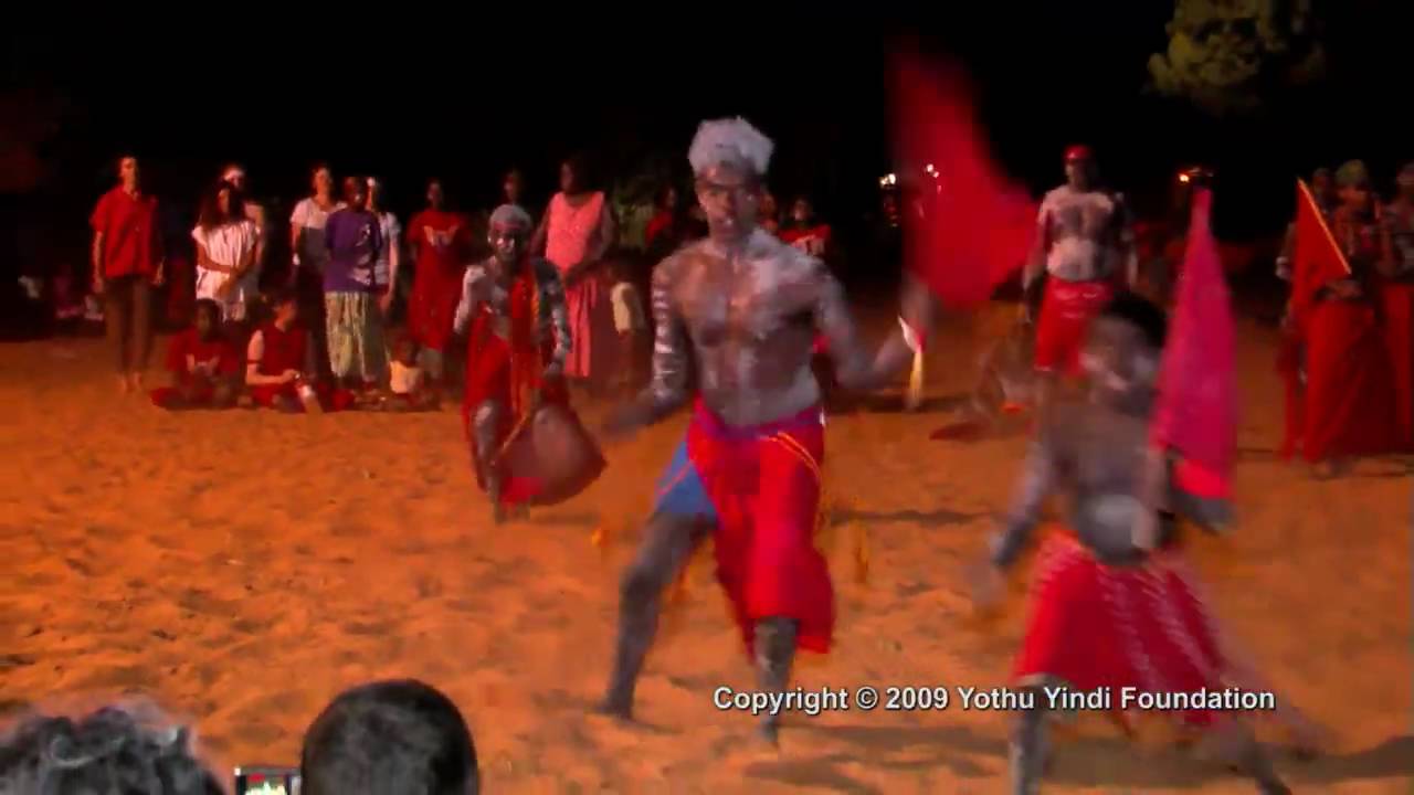 Garma 2009 Bunngul Red Flag Dancers