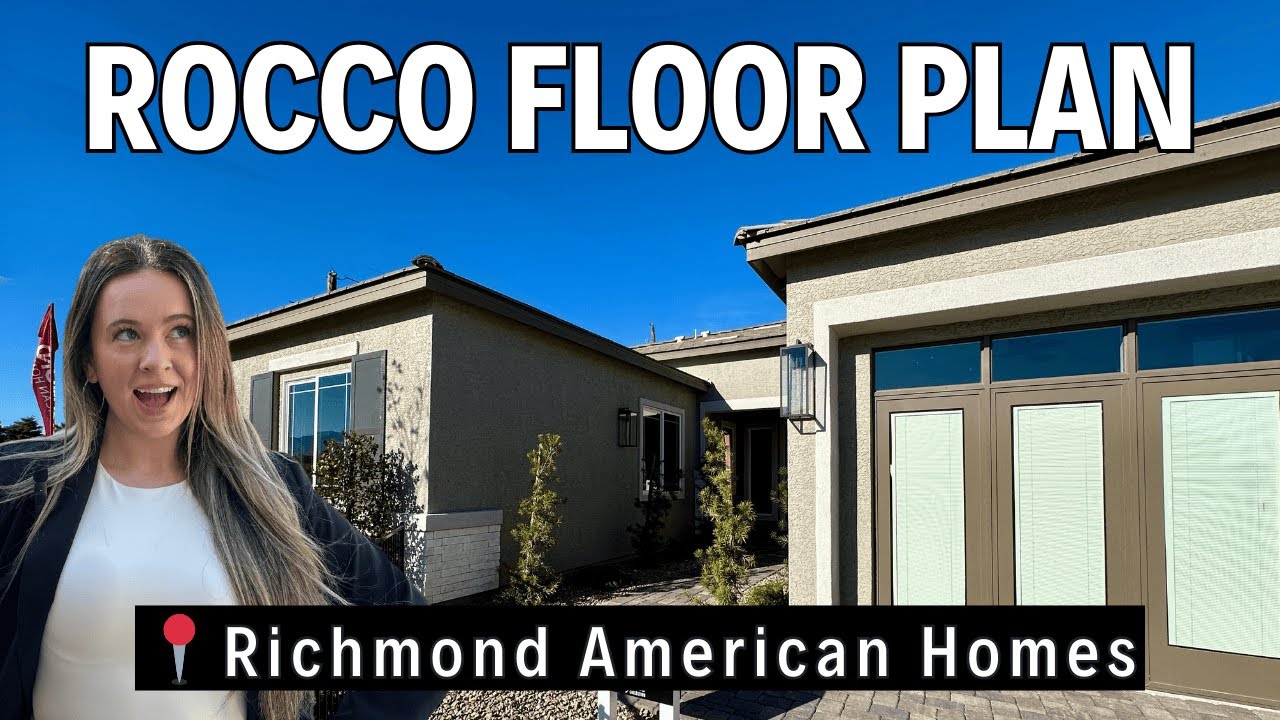 3400+ SF Ranch | Rocco Floor Plan | Richmond American Homes | BIG LOT w/ No SID Northwest Las Vegas