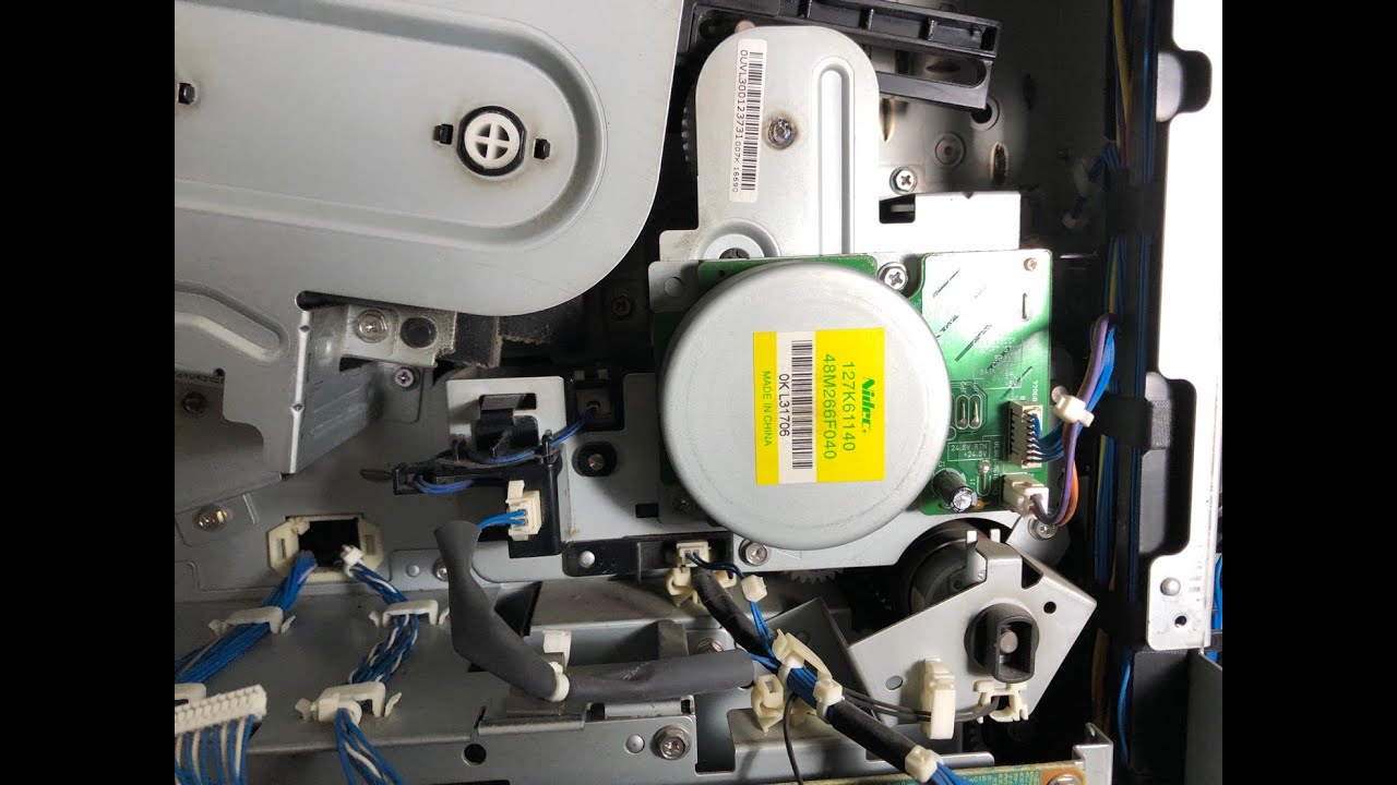How to Replace Main Drive Motor Assy. DocuCentre IV-C2260