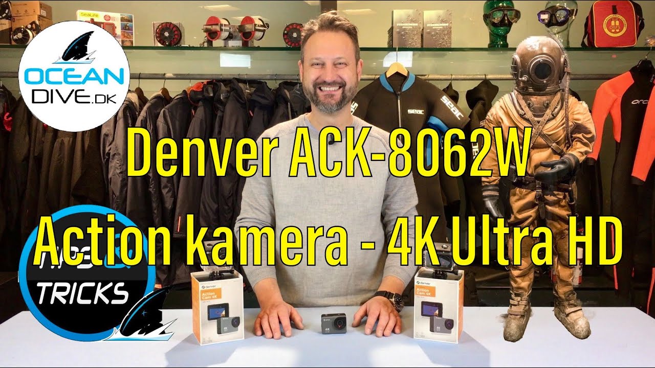 Denver ACK-8062W Action kamera - 4K Ultra HD