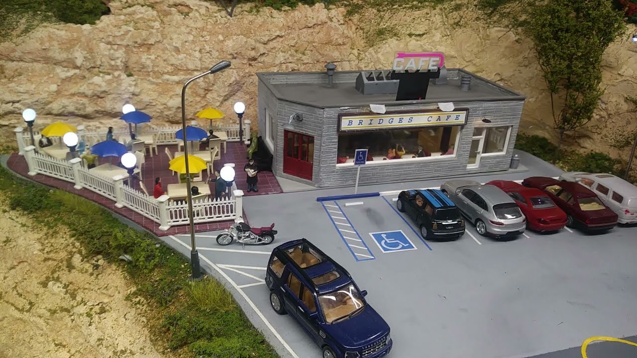 Layout Update: Walthers Bridges Scene with Static Grass and water is Finally Done on My HO Layout.