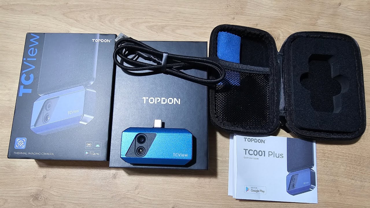 Unboxing TOPDON TC001 Plus - Thermal Imaging Camera