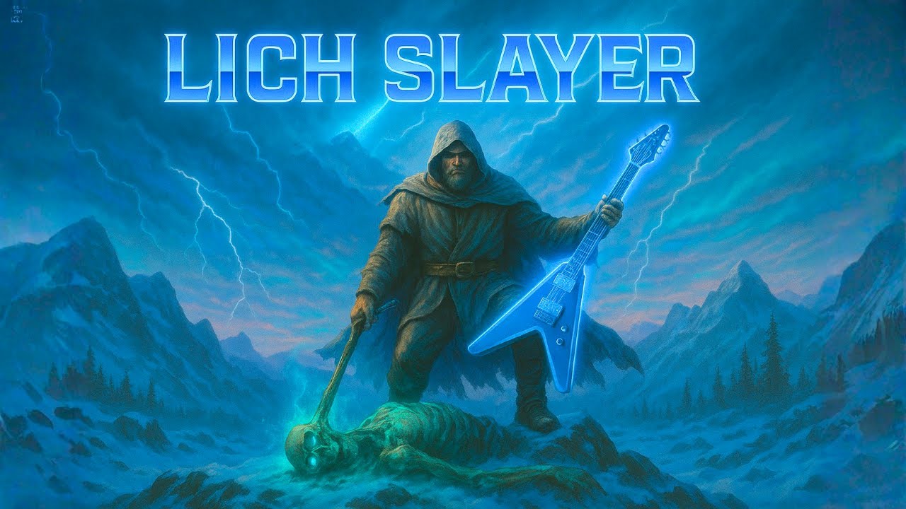 Music to Slay The Lich | Classic 80s Heavy Metal & Analog Synthwave Power
