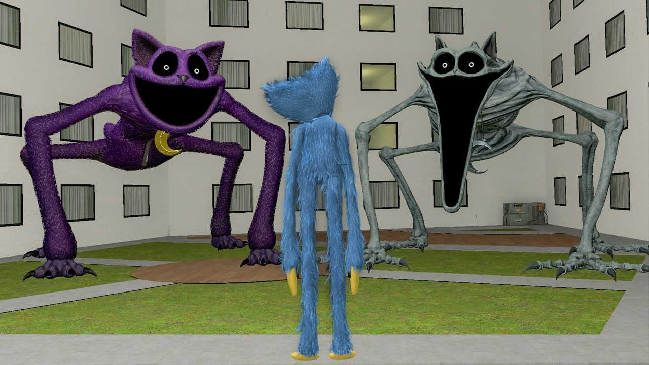 I BECAME HUGGY WUGGY VS CATNAP AND NIGHTMARE CATNAP BUT SOMETHING WENT WRONG... | Garry's Mod