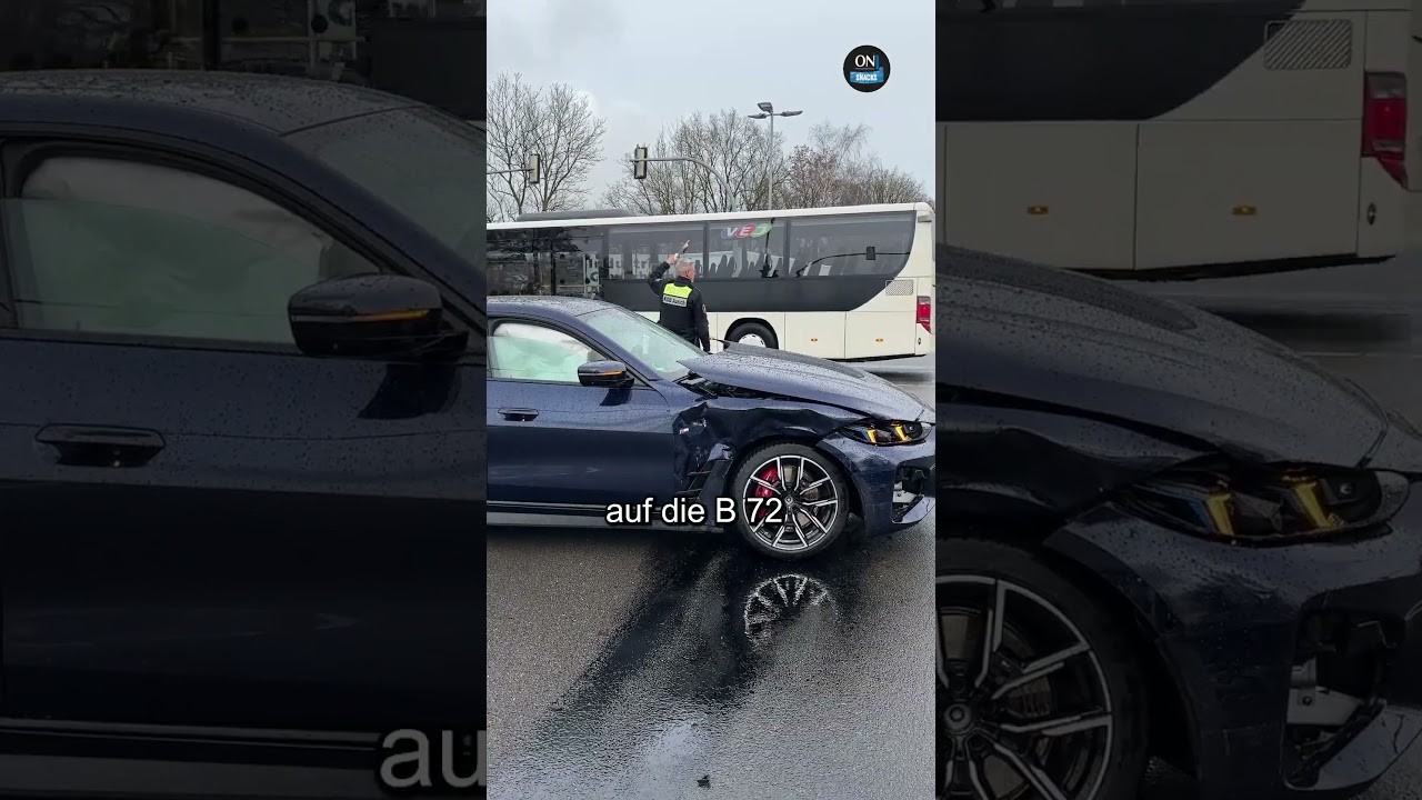 Schwerer Unfall auf der B72 in Schirum #ostfriesland