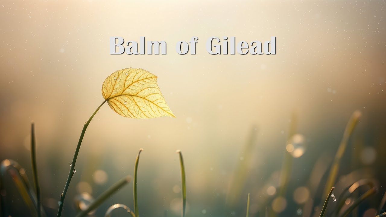 Balm of Gilead | Soaking Worship for Healing, Peace & Restoration in Christ