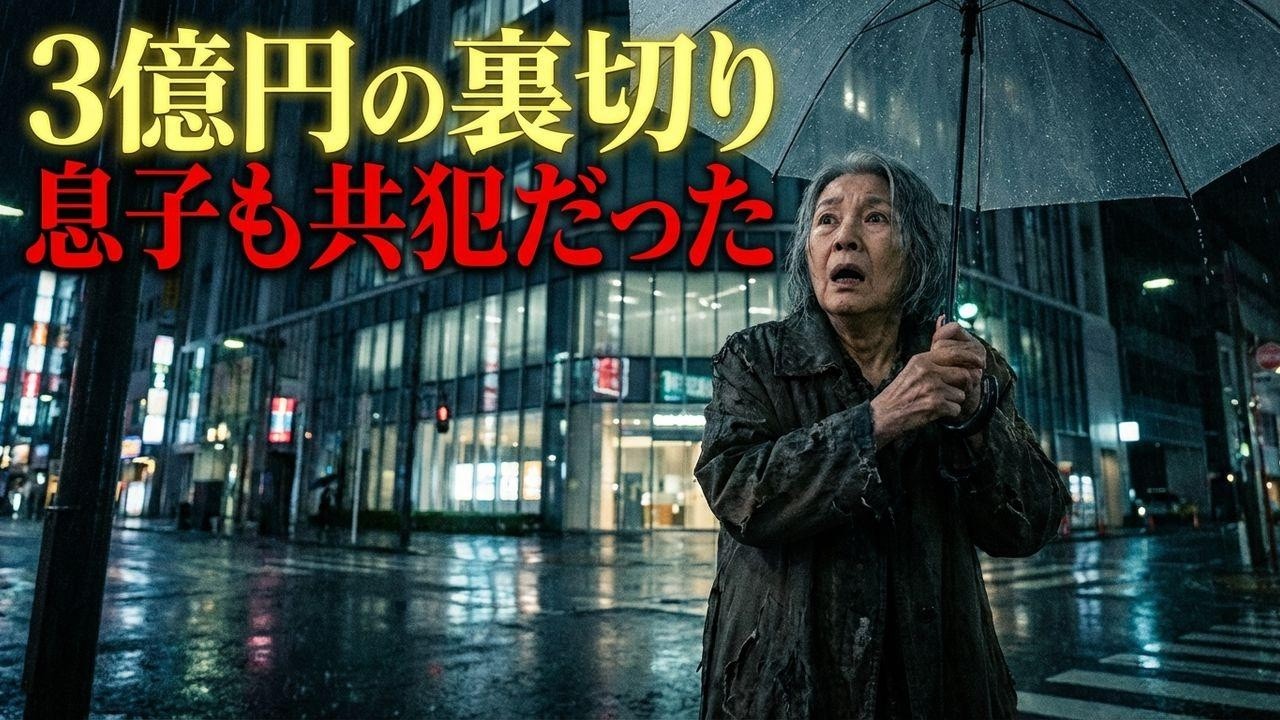 67歳で離婚し元夫の暮らしを見に行った。3億円ビルと息子の裏切りに震えた。