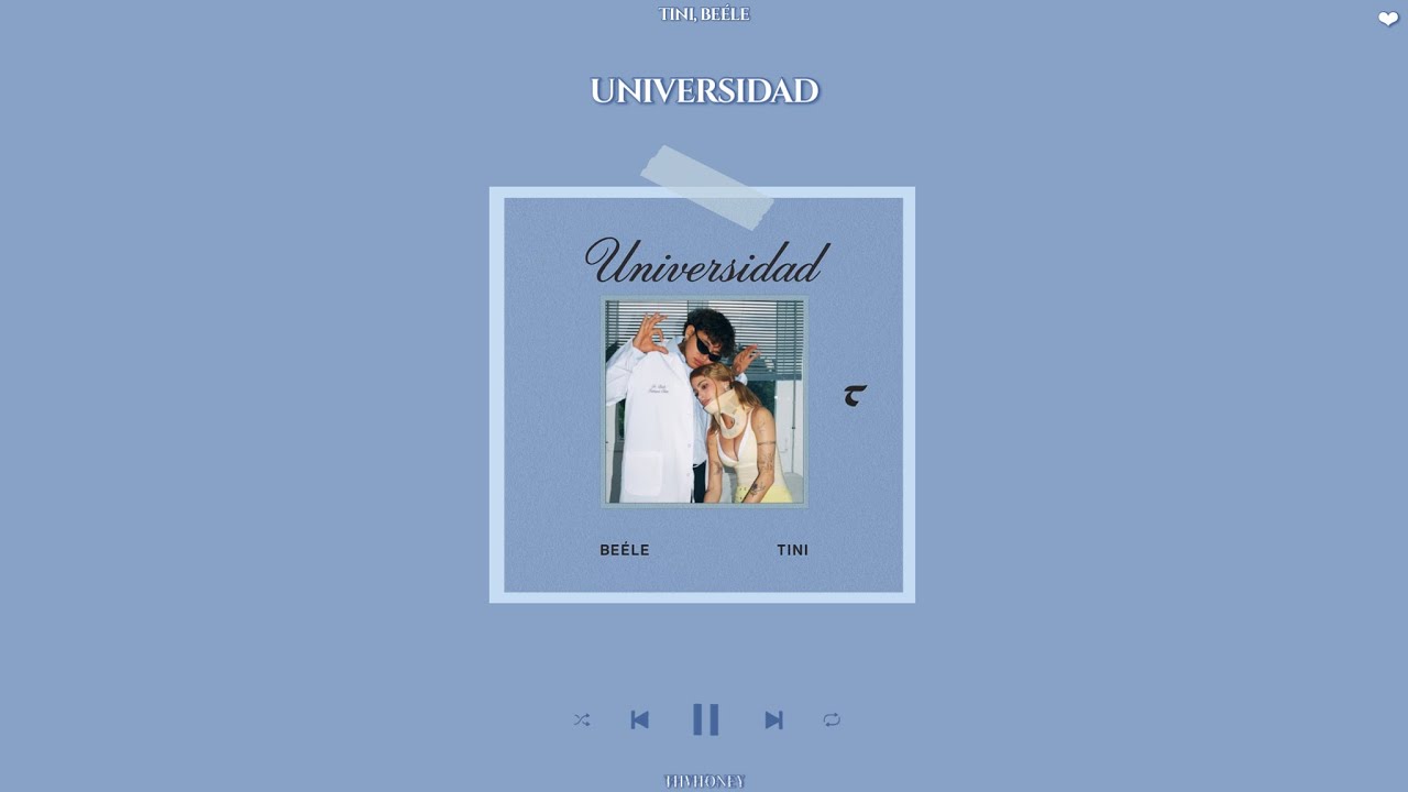 tini, beéle - universidad (slowed + reverb)