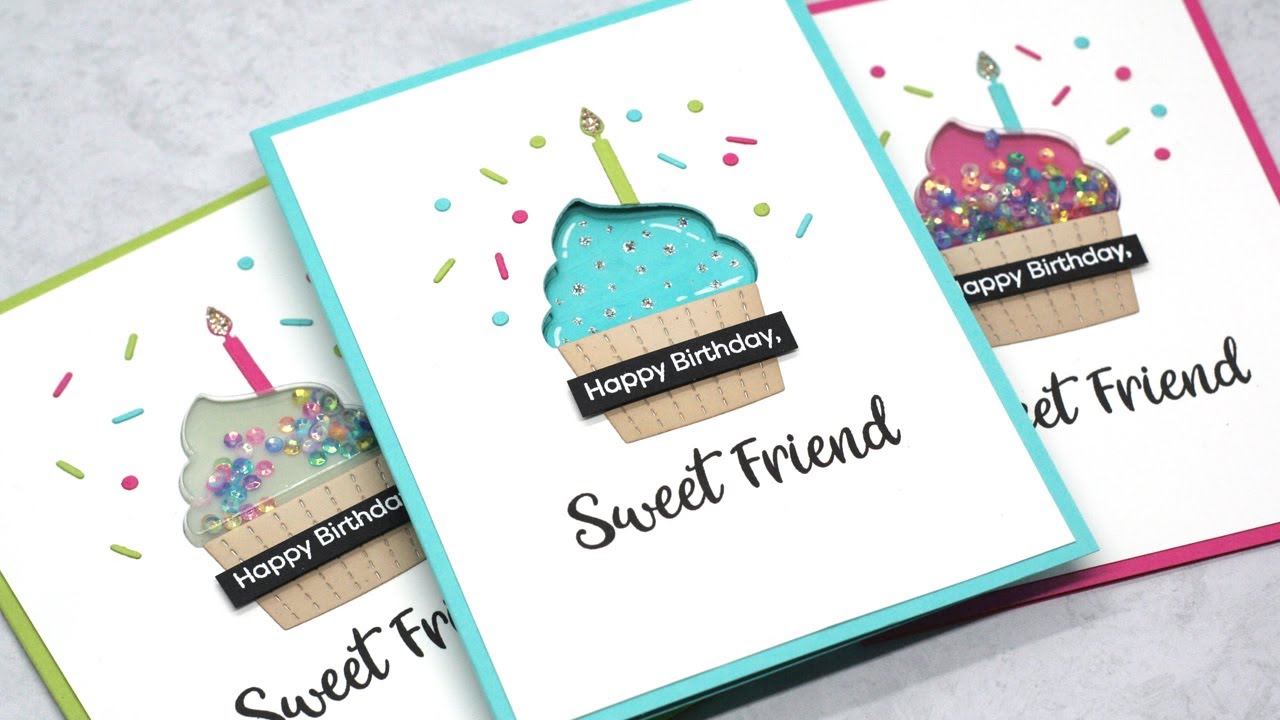 Cupcake Window Cards, 3 Ways - March Card Kit Release!