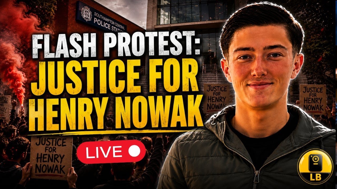 🚨LIVE🚨 FLASH PROTEST: Justice For HENRY NOWAK - Southhampton