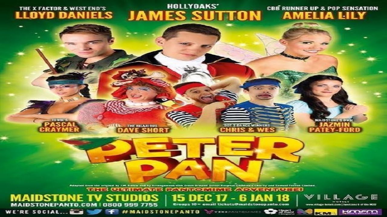 Peter Pan Pantomime Trailer - Maidstone 2017