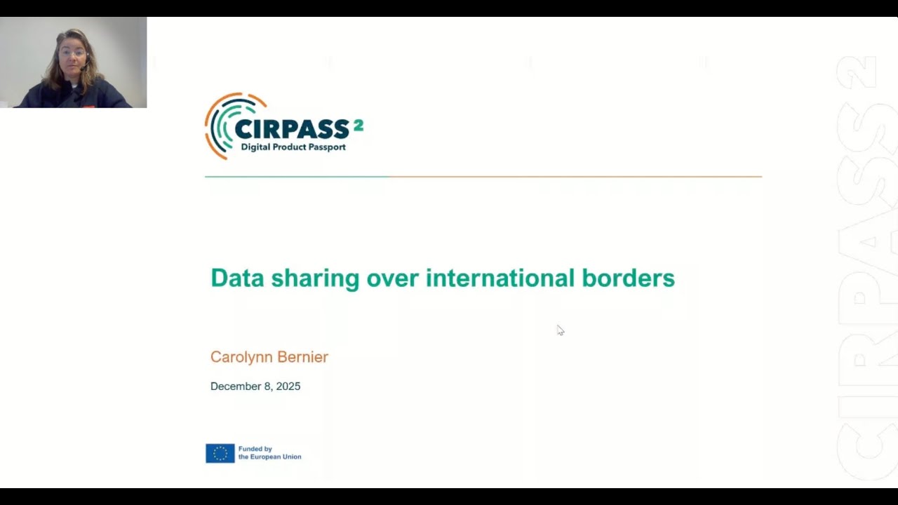 Data sharing over international borders – Presentation by Carolynn Bernier, CEA – December 8, 2025