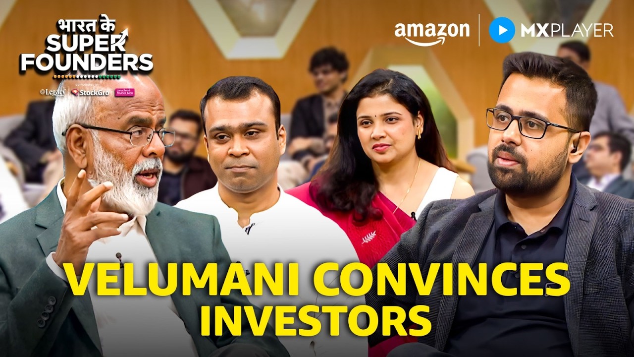 Dr. Velumani Ne Convince Kiya Baakiyo Ko! | Bharat Ke Super Founders | Amazon MX Player