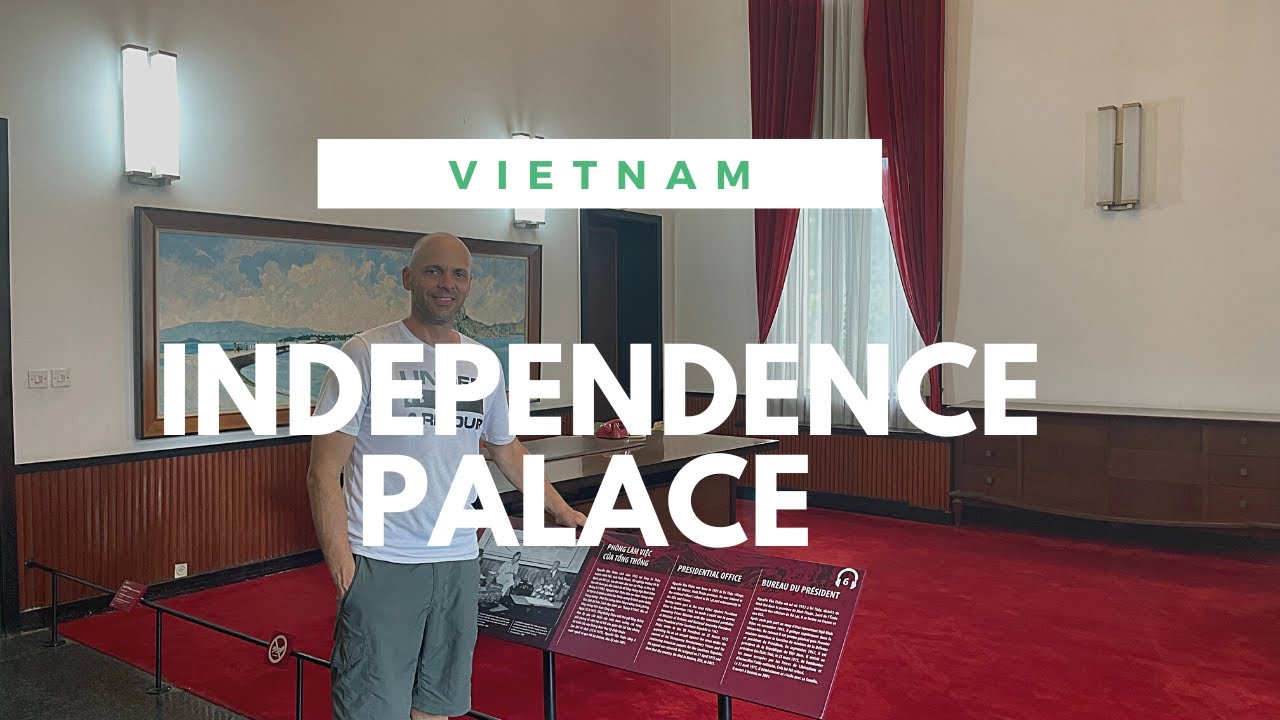 My visit to the Independence Palace in Saigon | Vietnam 2022 | GOPRO HERO 8