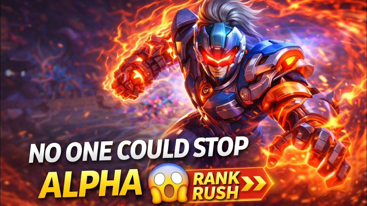 Alpha Ranked Gameplay With Insane Damage & Sustain | MLBB #mobalegends #mobilelegends 