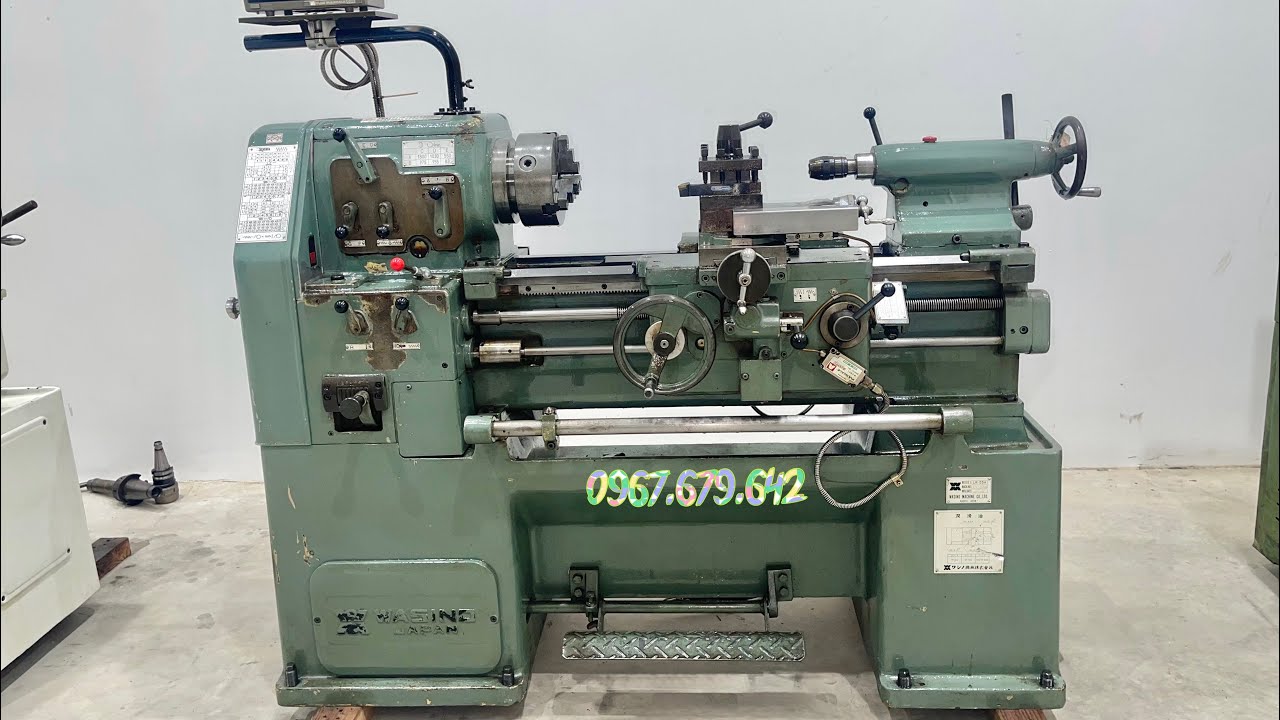 Máy tiện WASINO LR-55A khá mới. 0967.679.642 ( A.Nhật )