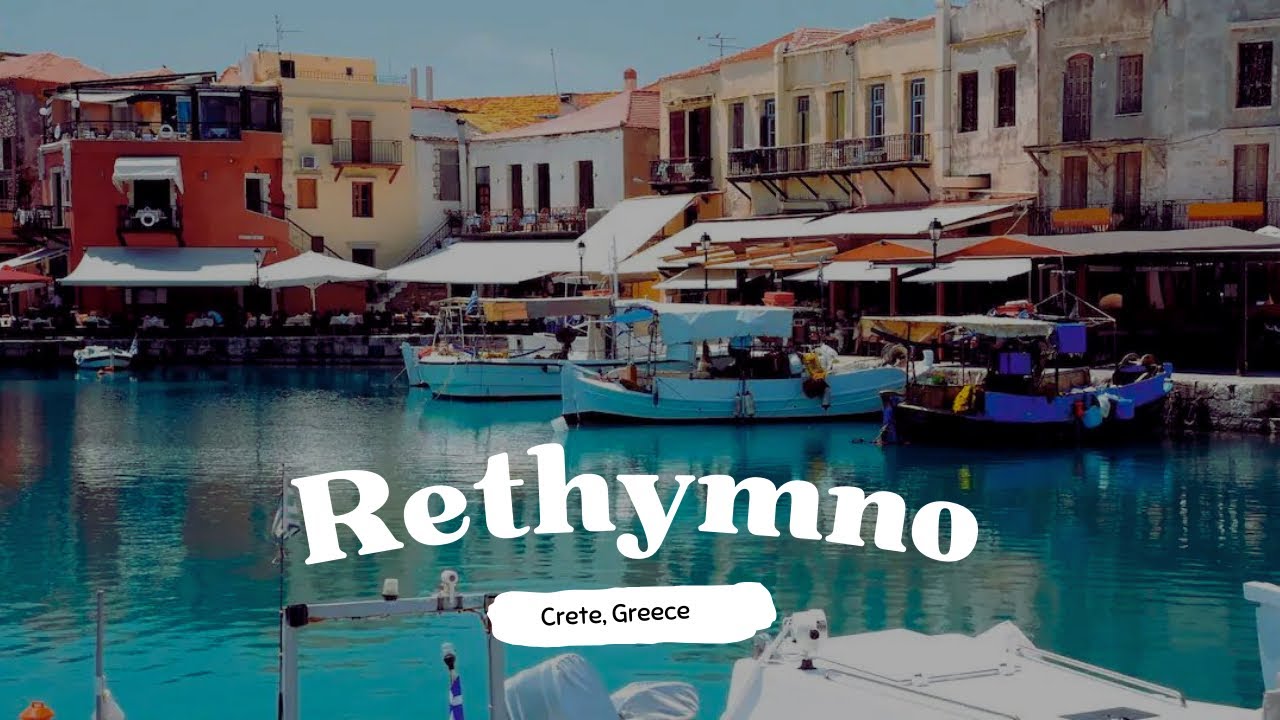 Walking Tour of Rethymno, Crete in 4K | Explore the Historic Charm of Crete 🏖️✈️🇬🇷