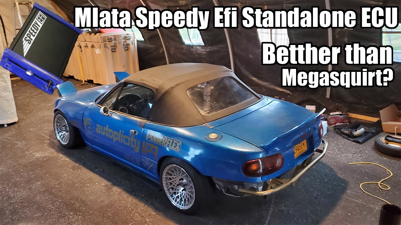 Miata Speedy EFI Standalone ECU Install (1990 Mazda Miata)