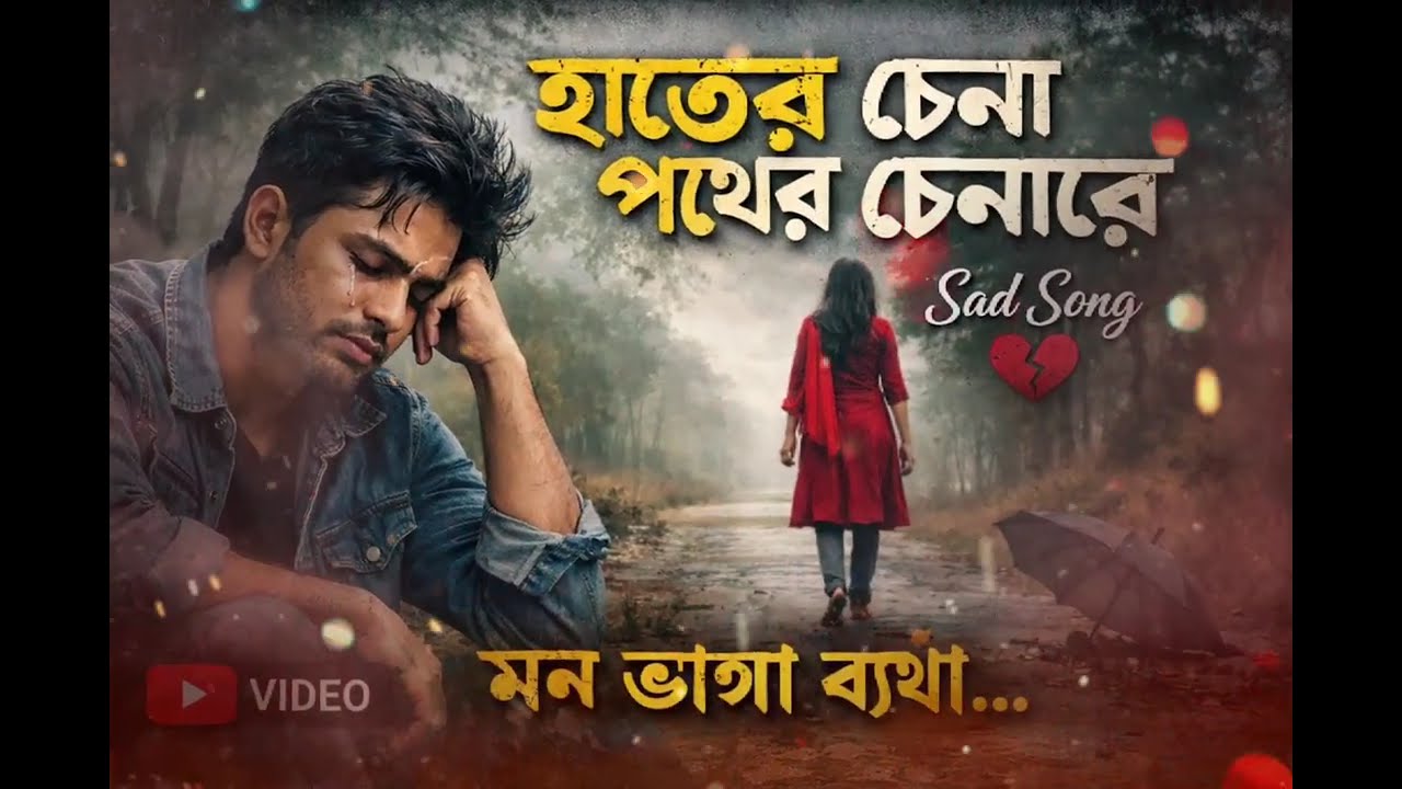 হাতের চেনা পথের চেনা রে | Viral Song  Hater Sena Pother Sena Re  Tending Song 2026