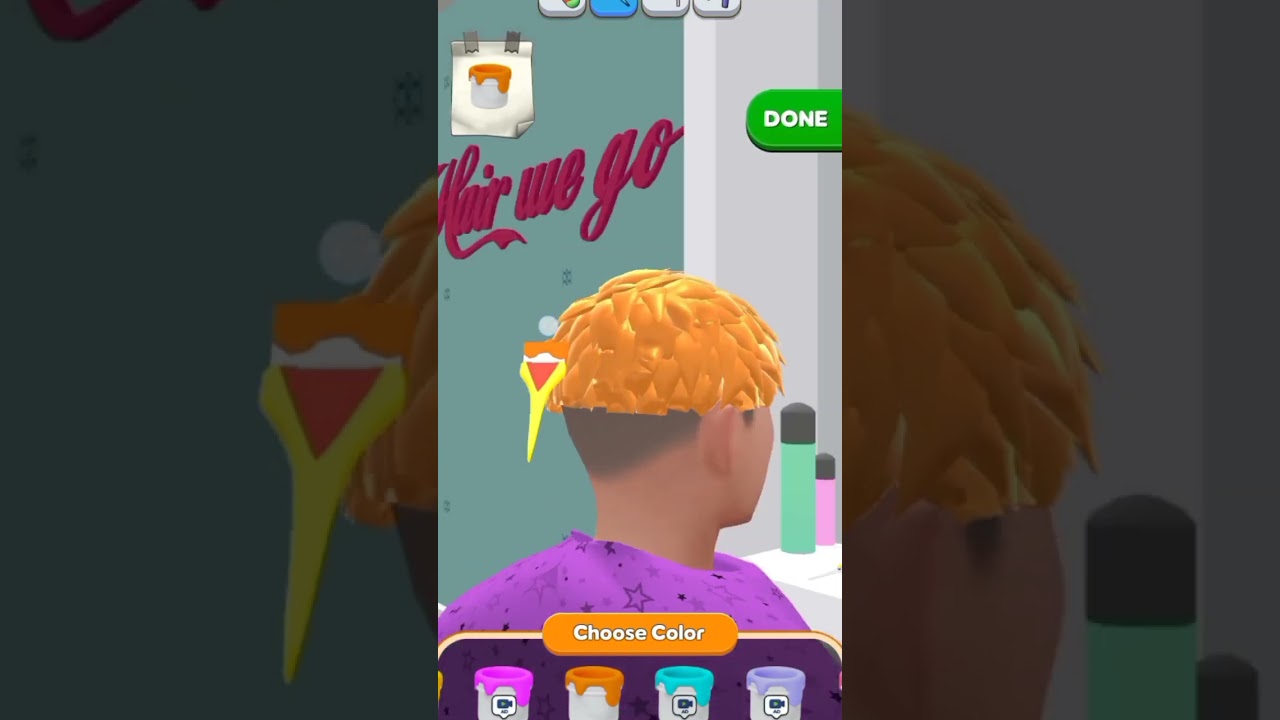 BARBER HAIR SALON SHOP, PART 8 - QUICK AND EASY CUT..