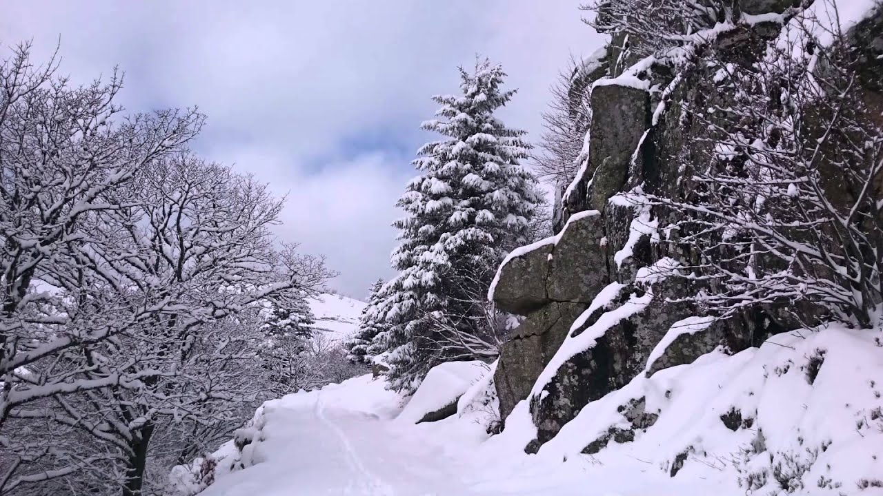 Randonnée ski Hohneck-Petit Hohneck depuis le Gaschney (Vosges) Février 2016
