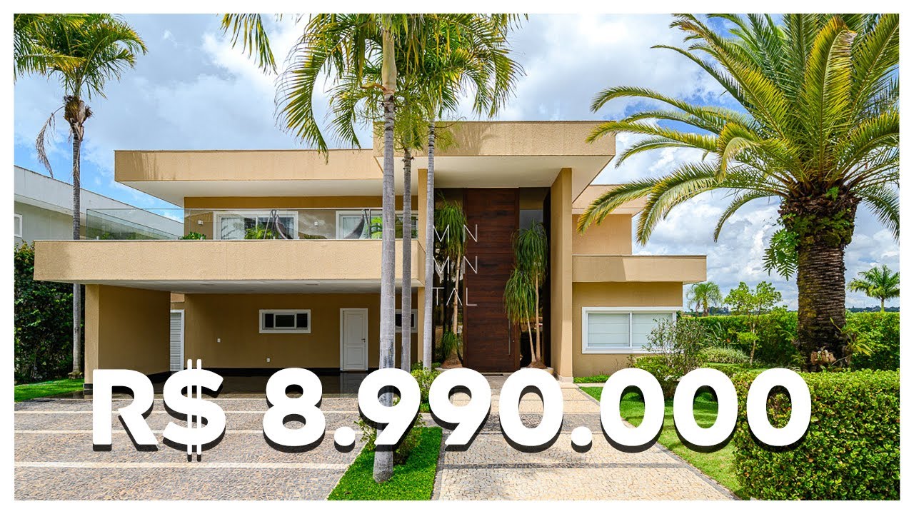MANSÃO DE R$ 8.990.000 EM BRASÍLIA - DF AS MARGENS DO LAGO  (Prt 01)