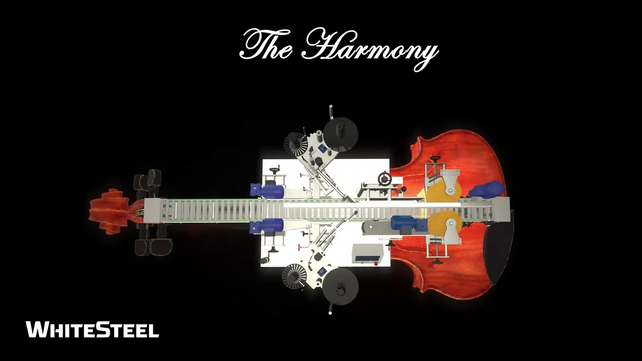 Labeling Machine 2 Heads: The Harmony. FF18