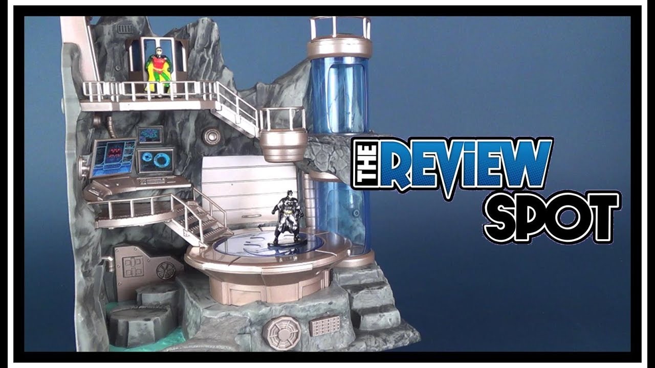 Collectible Spot | Jada Toys Nano Metalfigs Nanoscene Batcave Playset!