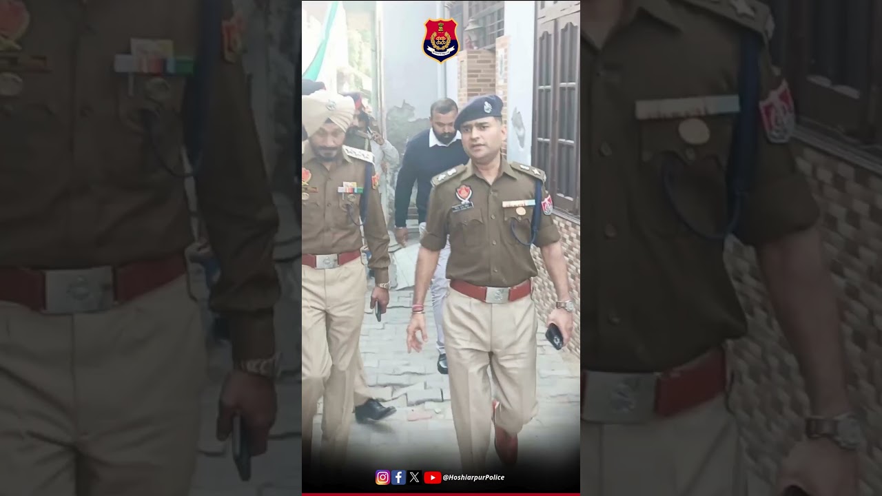 Major CASO Led by SSP Hoshiarpur Against Drug Networks