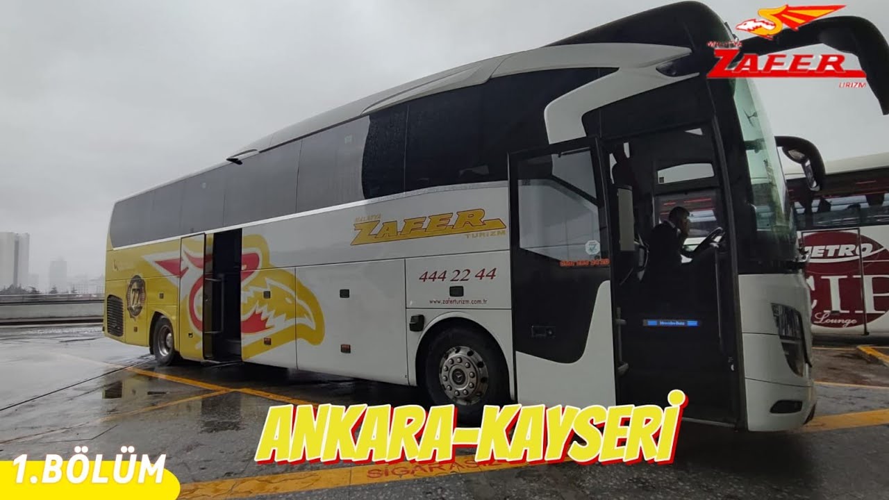 #140 Malatya Zafer Turizm | Ankara - Kayseri | Otobüs Yolculuğu 1.Bölüm | Bus Travel Türkiye