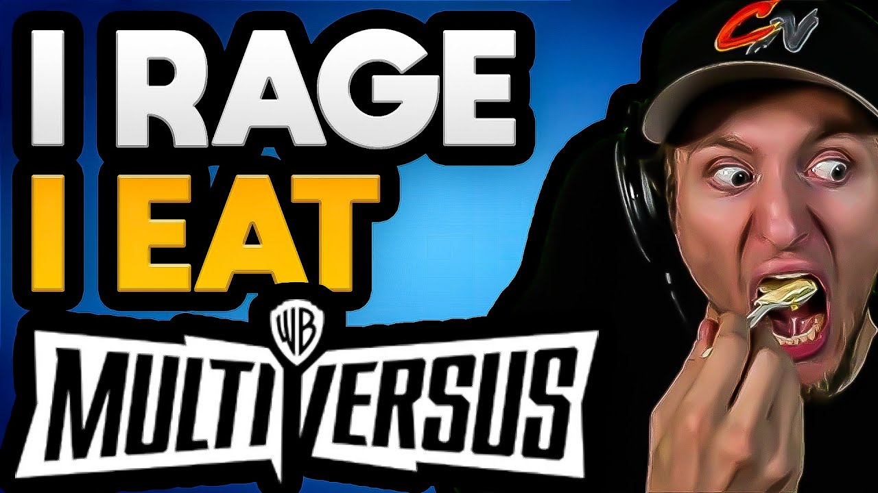 Multiversus RAGE Disgusting food CHALLENGE (RAGE HIGHLIGHTS)