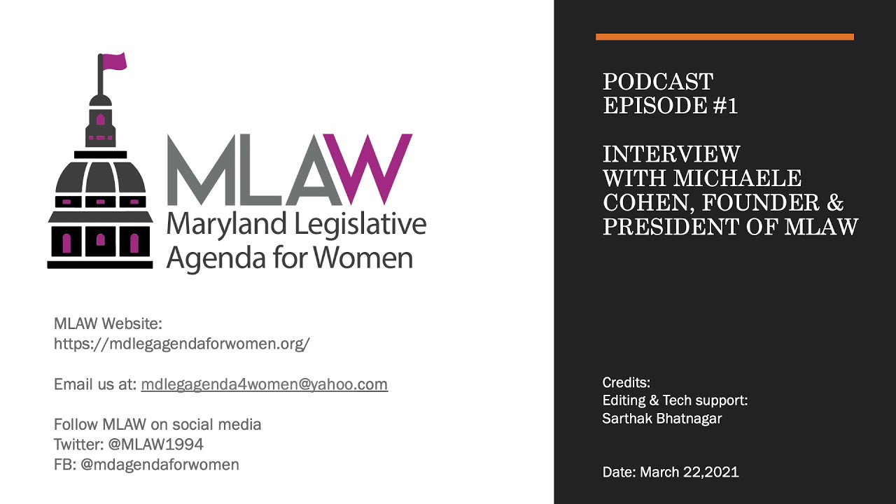 MLAW Podcast Interview with Michaele Cohen, Founder & President | MLAW