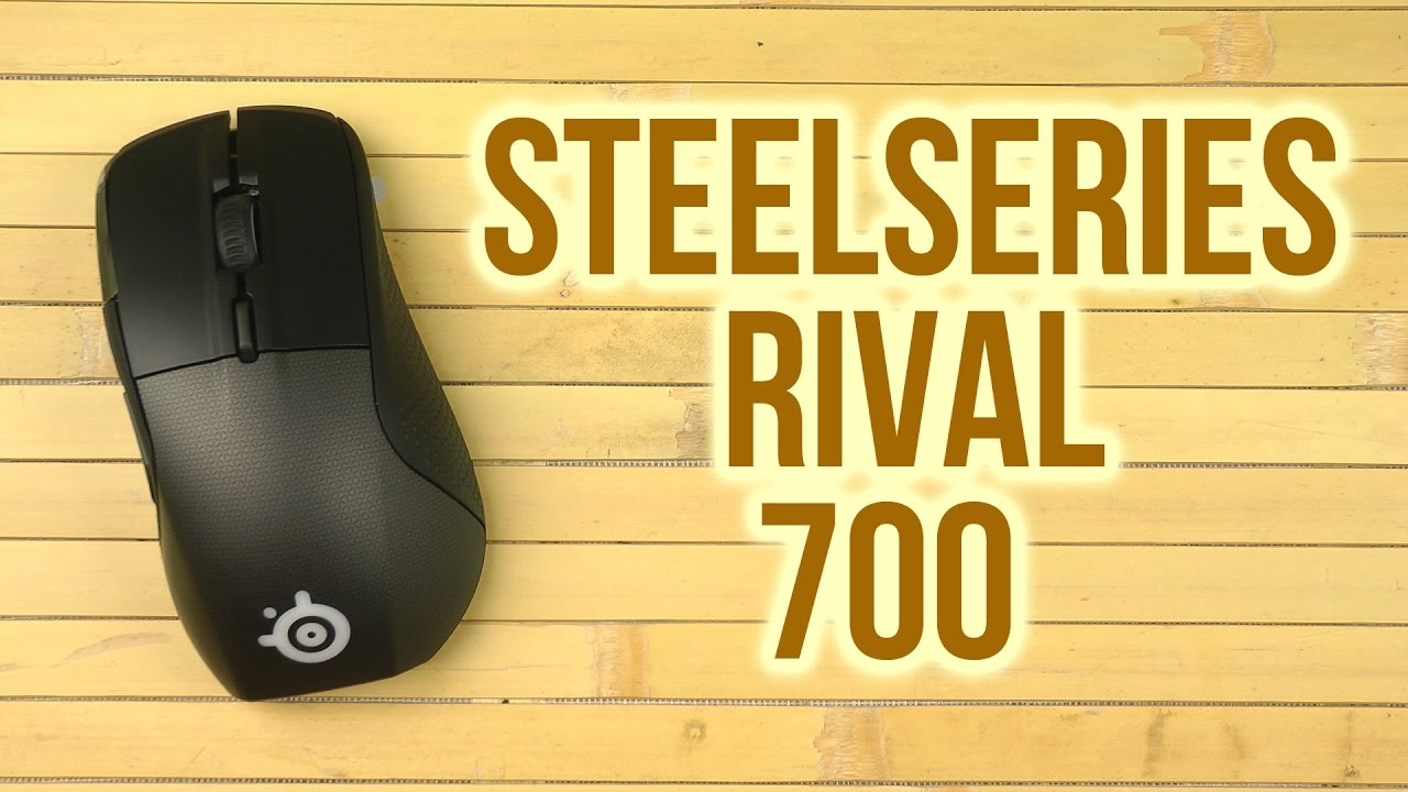 Распаковка SteelSeries Rival 700