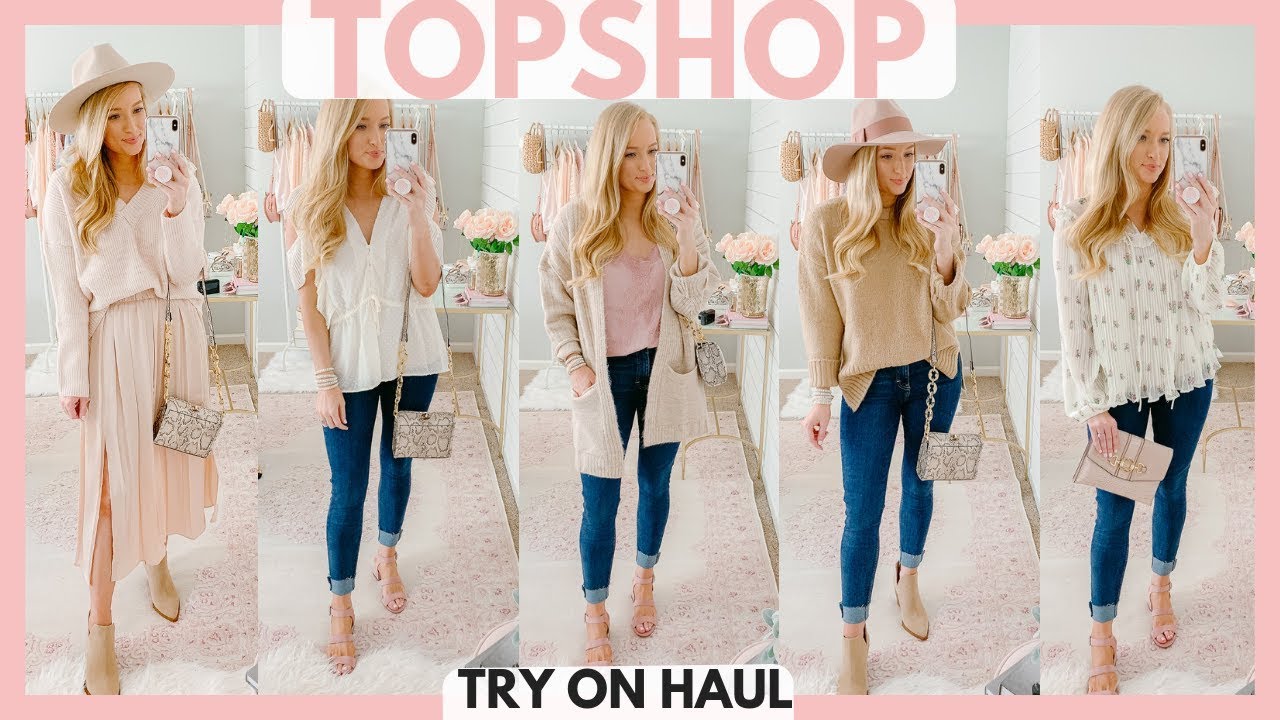 MUST SEE 🍁FALL OUTFIT IDEAS 2019 UNDER $100 | TOPSHOP TRY ON HAUL | Amanda John
