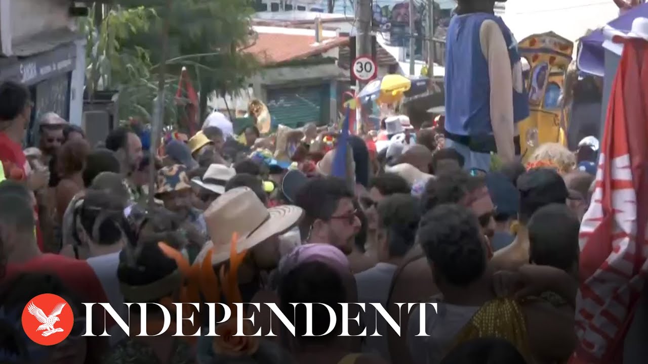 Live: Brazilians enjoy massive block party in Rio Carnival