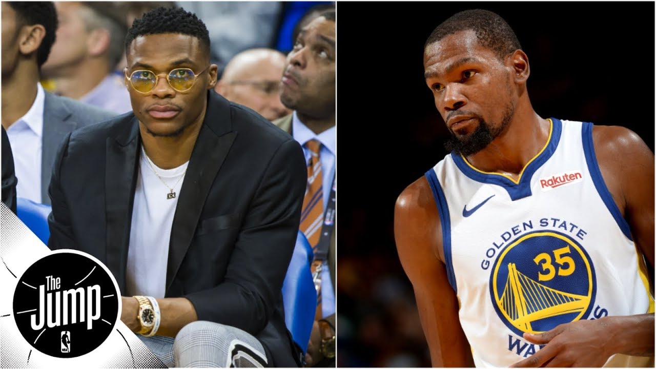 Tracy McGrady on Kevin Durant and Russell Westbrook: 'What is going on with these two?' | The Jump