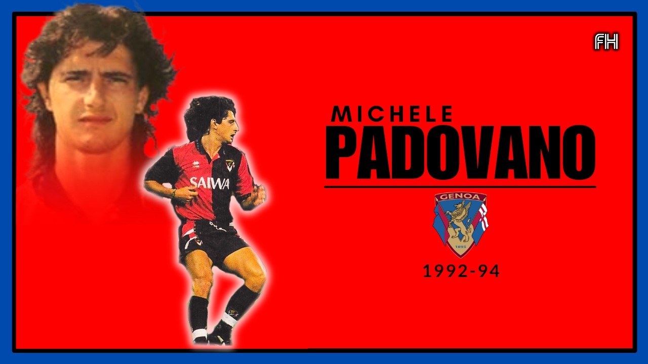 Michele Padovano ● All Goals ● Genoa