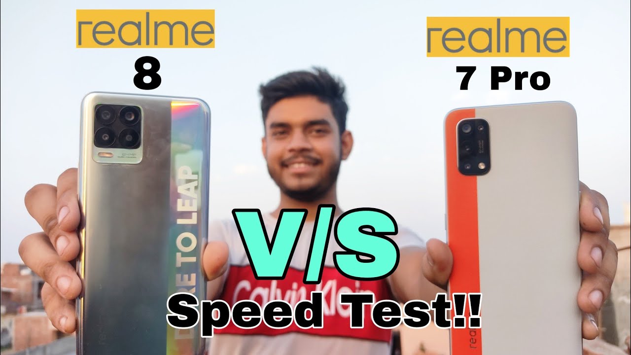 Realme 8 Vs Realme 7 pro Speed Test | Amazing Fight🔥