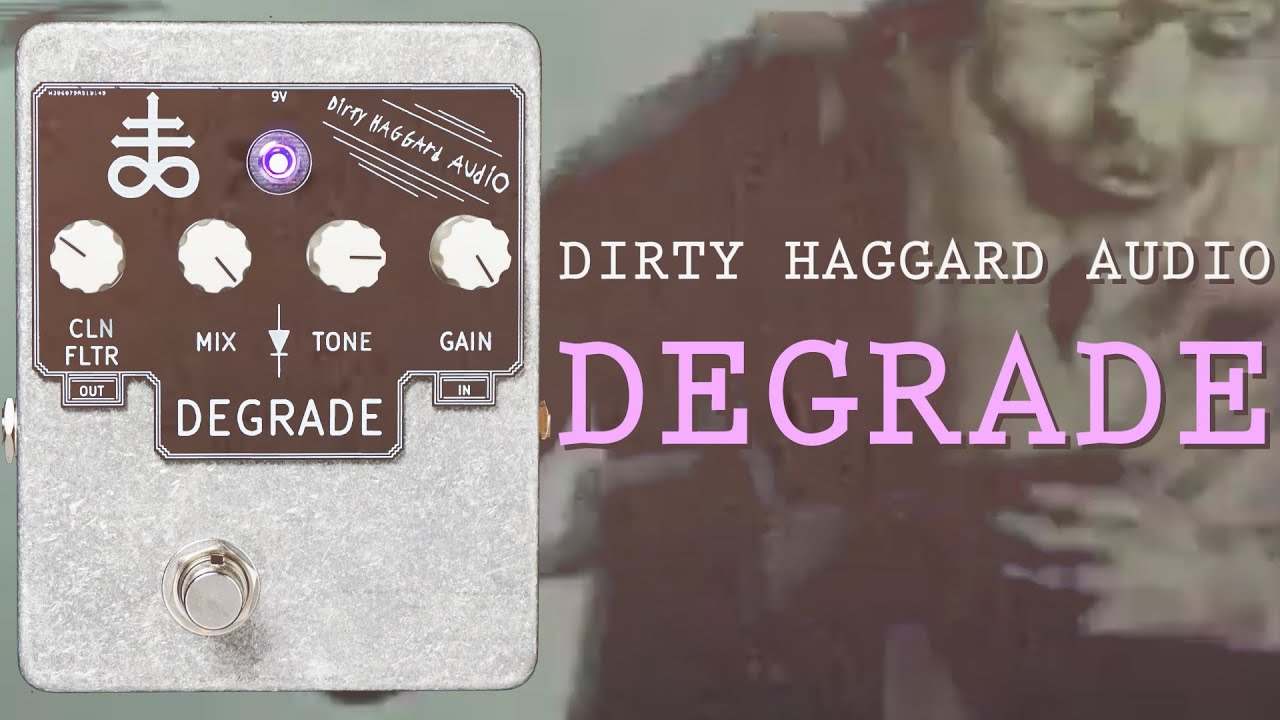 Harsh Tones || Dirty Haggard Audio Degrade || Huge Fuzz Distortion Tones || Bass & Guitar Pedal Demo
