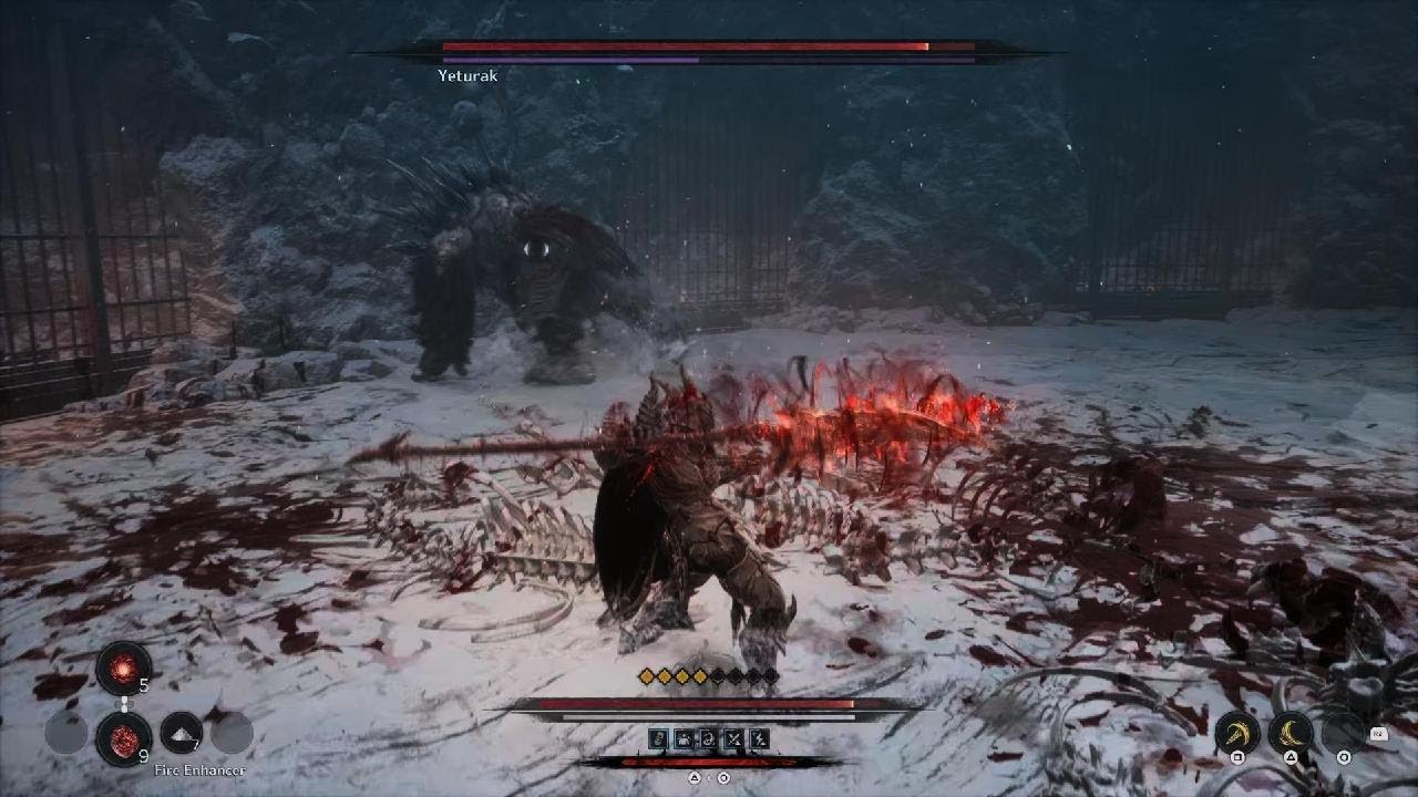 The First Berserker: Khazan - Yeturak boss | Spear