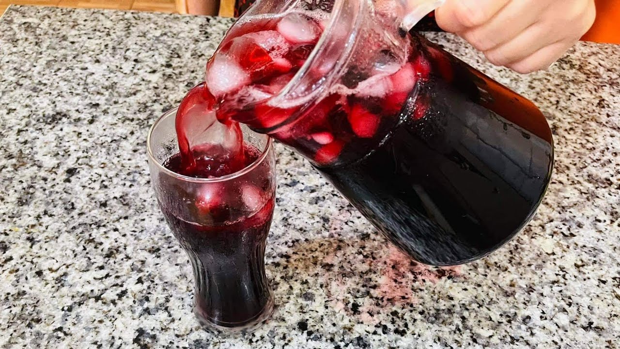 REFRESCO DE JAMAICA CON PIÑA Y CANELA!!// refrescante ¡ideal para cualquier tiempo!