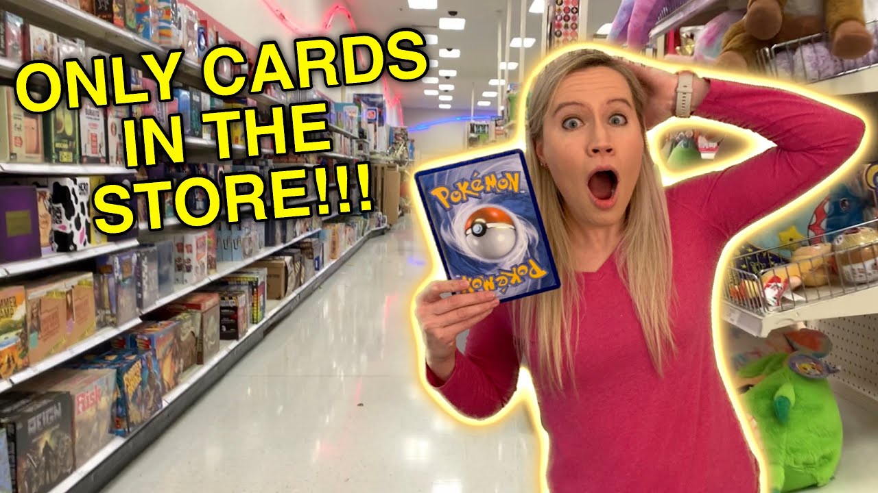 POKEMON CARD HUNT AT A *NEW* TARGET!!