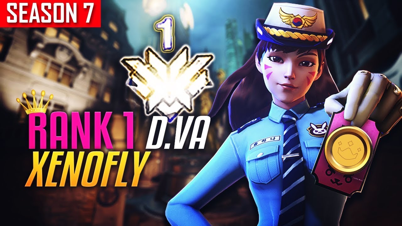 WORLD'S BEST D.Va - XENOFLY (74% WIN RATE) [S7 TOP 500]